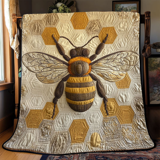 Majestic Bee WX0403080CL Quilt Blanket