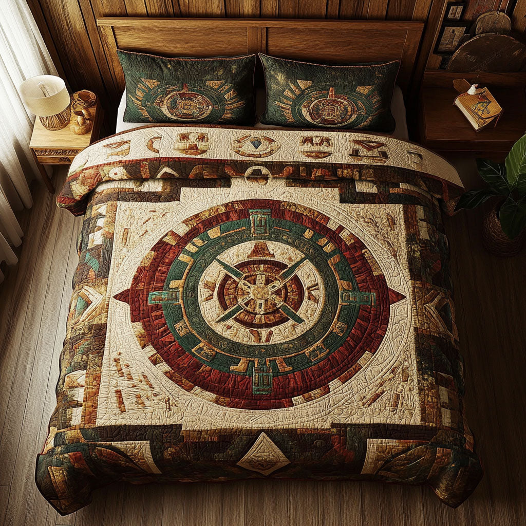 Mandala Spirit WX0303031CL Quilted Bedding Set
