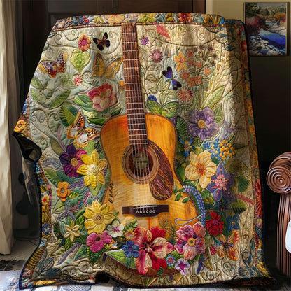 Acoustic Guitar WJ0703001CL Quilt Blanket