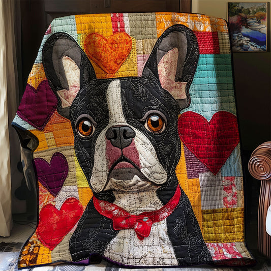 Bowtie Buddy WJ0703009CL Quilt Blanket