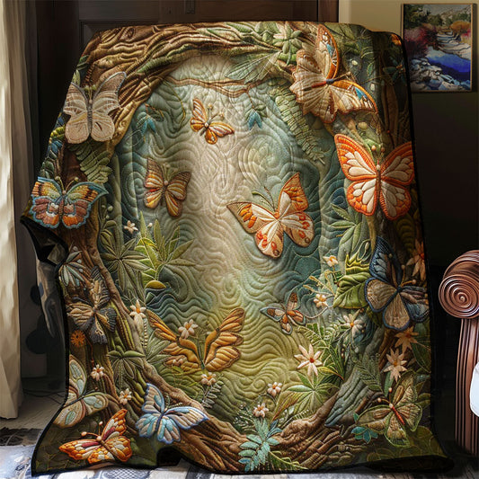 Butterflies WJ2706004CL Quilt Blanket