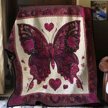 Butterfly Embrace WJ1302002CL Quilt Blanket