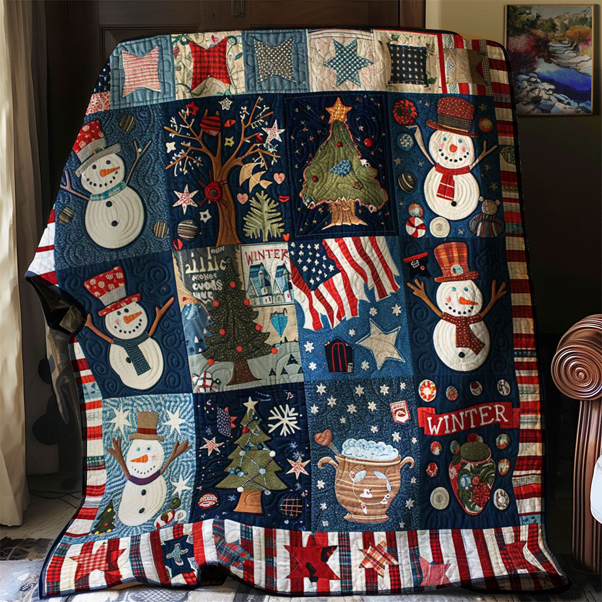 Christmas WJ2506007CL Quilt Blanket