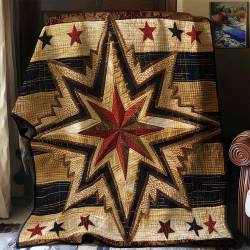 Cowboy Inspired Star WJ0107005CL Quilt Blanket