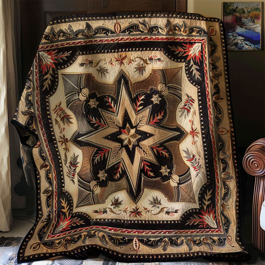 Cowboy Inspired Star WJ1007006CL Quilt Blanket