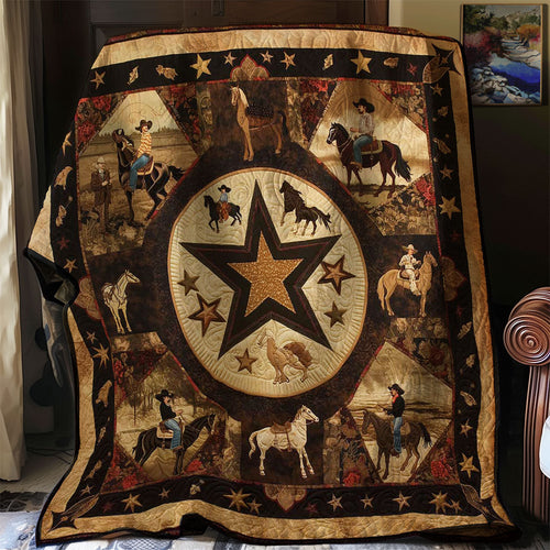 Cowboy WJ2406005CL Quilt Blanket