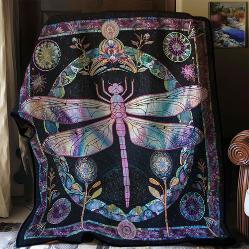 Dragonfly WJ2406008CL Quilt Blanket