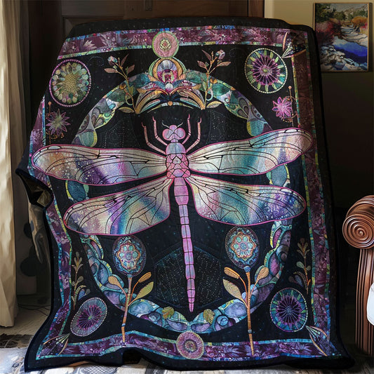 Dragonfly WJ2406008CL Quilt Blanket