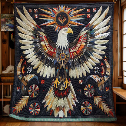Eagle Native American WN1609054CL Quilt Blanket