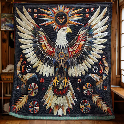 Eagle Native American WN1609054CL Quilt Blanket