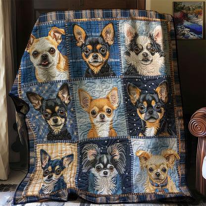 Little Chihuahua WJ2207032CL Quilt Blanket