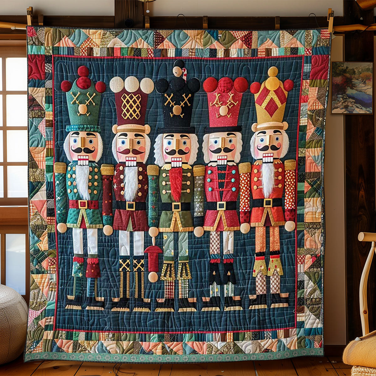 Nutcracker WJ1409019CL Quilt Blanket