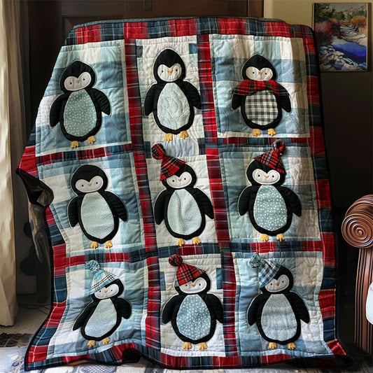 Penguin WJ0407016CL Quilt Blanket