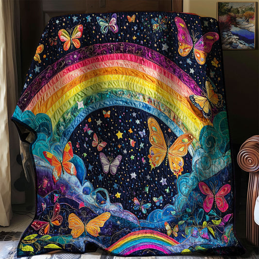 Rainbow Wings WJ1203026CL Quilt Blanket