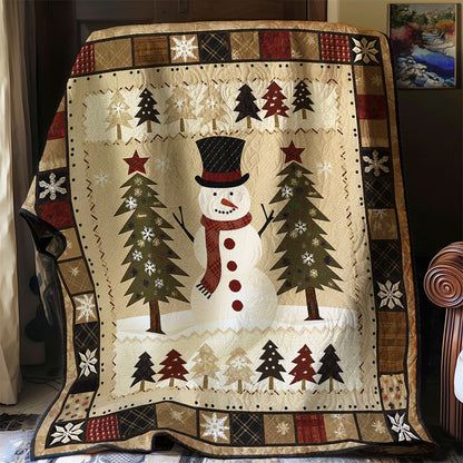 Snowman WJ1607020CL Quilt Blanket