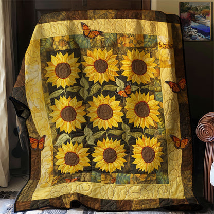Sunflower WJ2003038CL Quilt Blanket