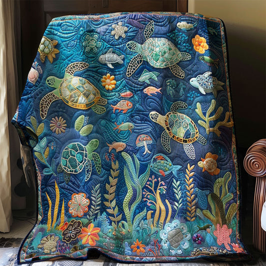 Turtle WJ0306004CL Quilt Blanket