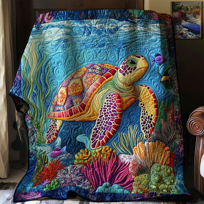 Turtle WJ1002043CL Quilt Blanket
