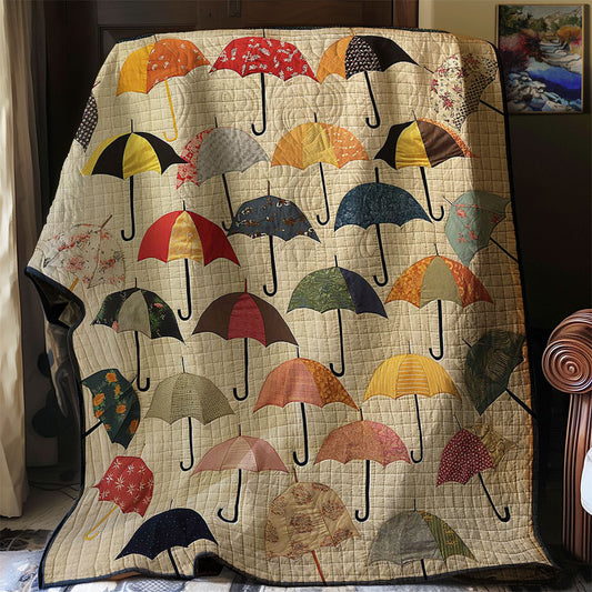 Umbrellas WJ0207016CL Quilt Blanket
