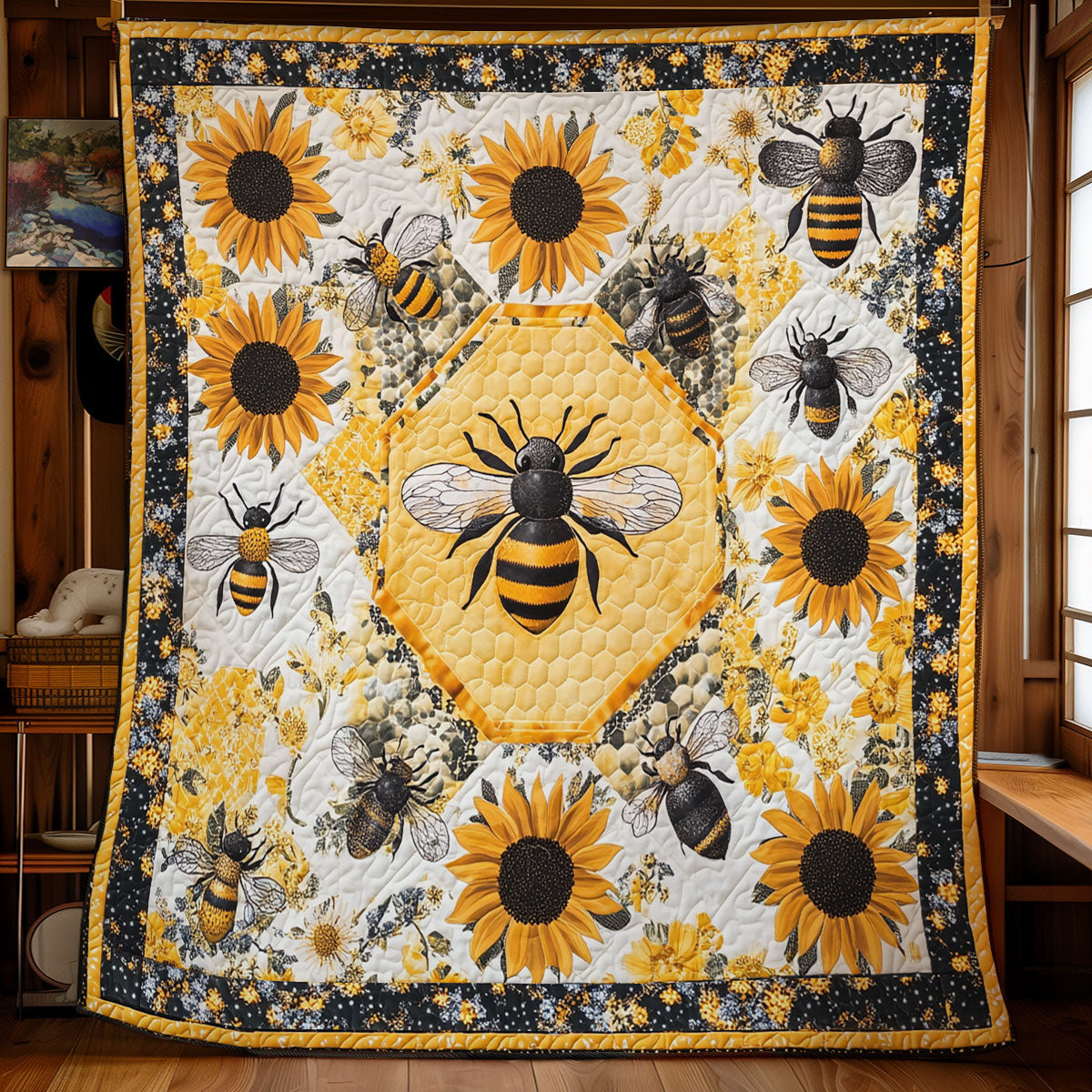 Bee WU1002087CL Quilt Blanket