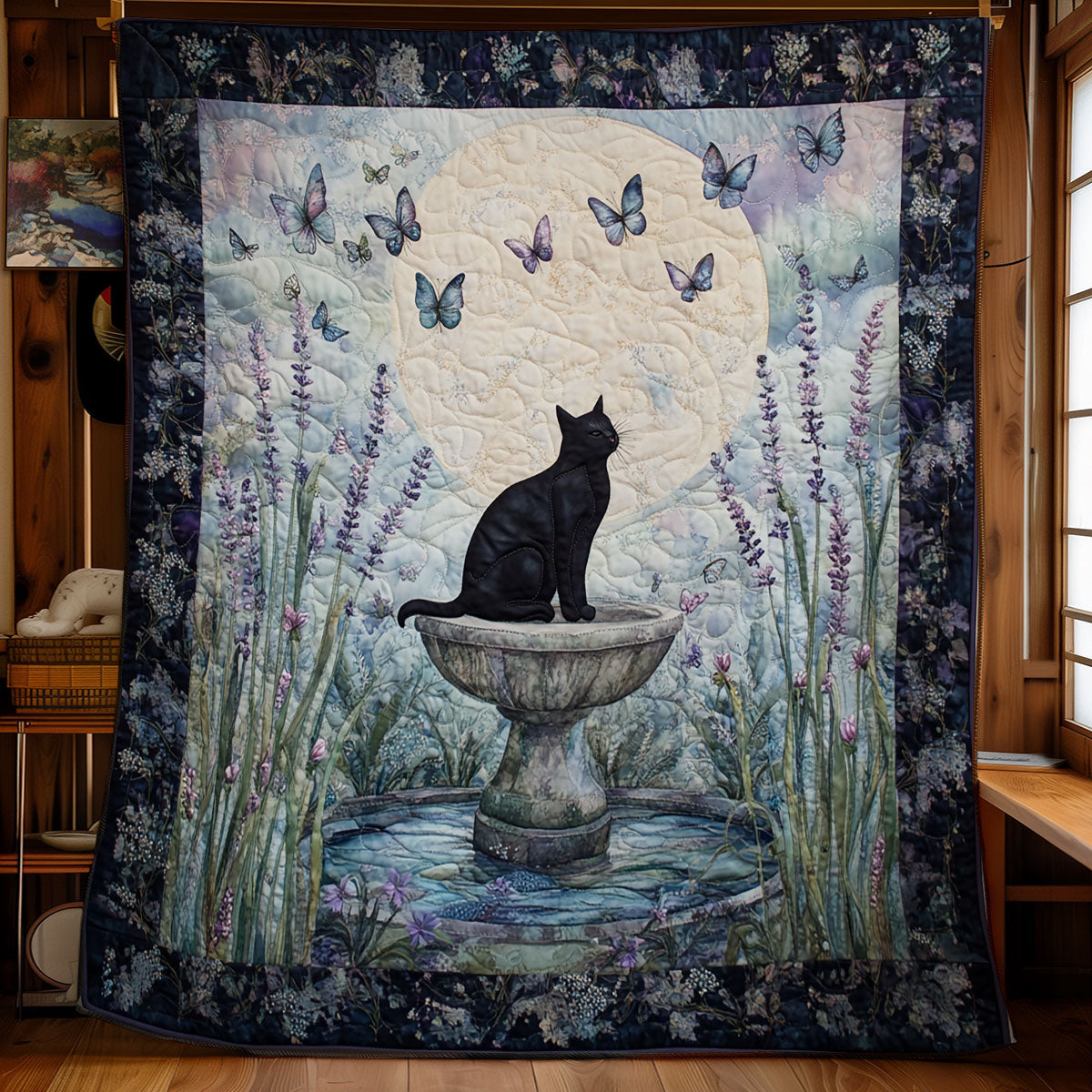 Black Cat WU1303151CL Quilt Blanket