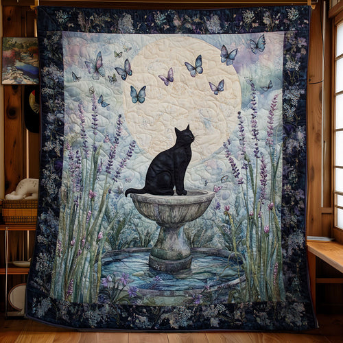 Black Cat WU1303151CL Quilt Blanket