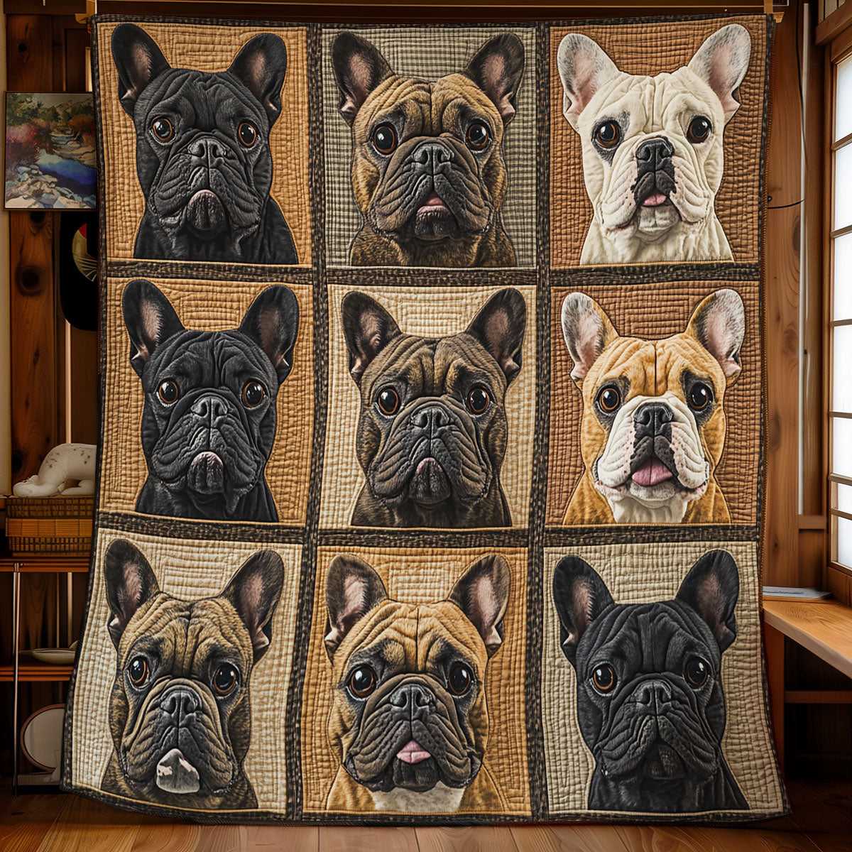 Bulldog WU1102022CL Quilt Blanket