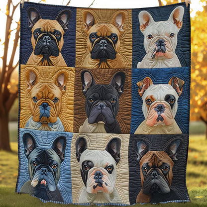 Bulldog WJ2206002CL Quilt Blanket