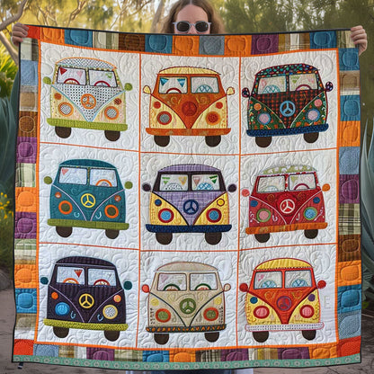 Camper Van WJ1409004CL Quilt Blanket