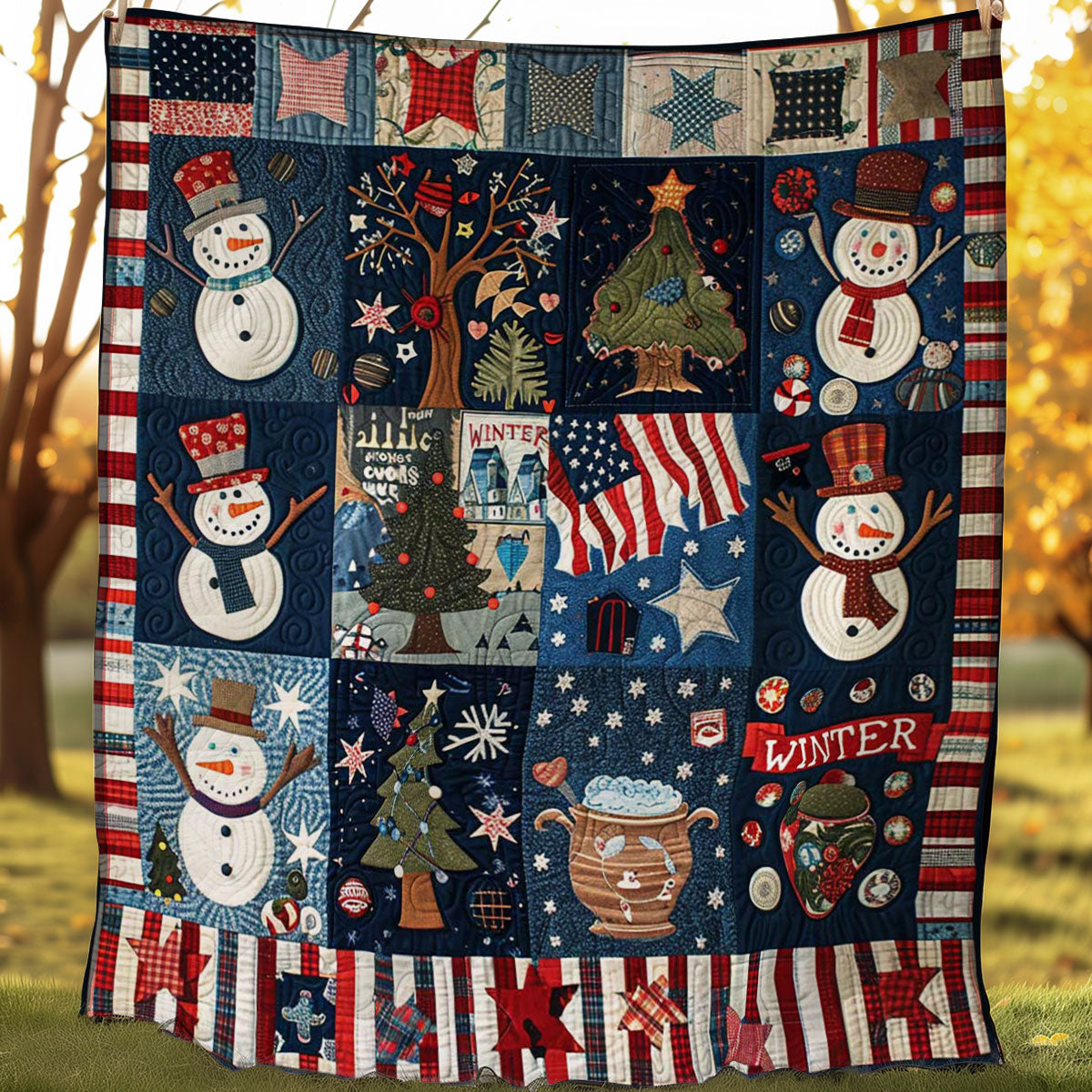 Christmas WJ2506007CL Quilt Blanket