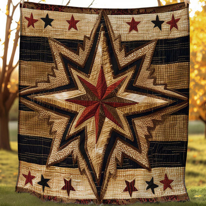 Cowboy Inspired Star WJ0107005CL Quilt Blanket