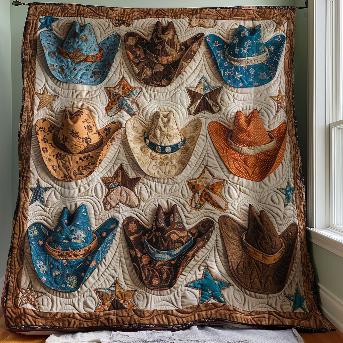 Cowboy WJ1508010CL Quilt Blanket