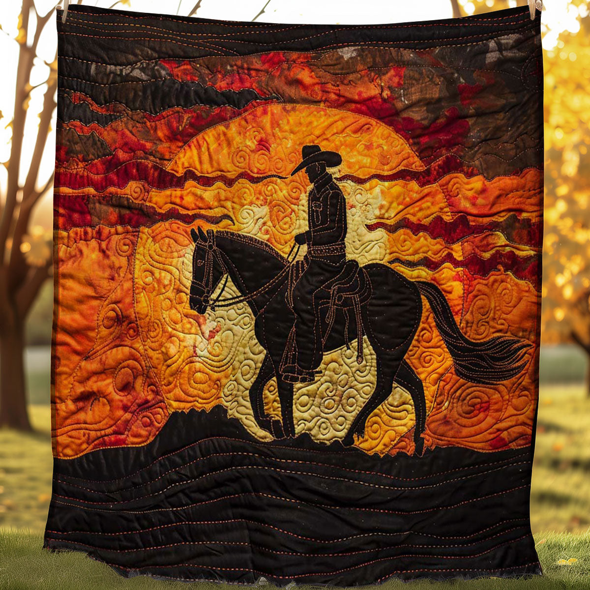 Cowboy WJ2106009CL Quilt Blanket