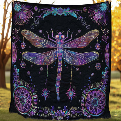 Dragonfly WJ2106012CL Quilt Blanket