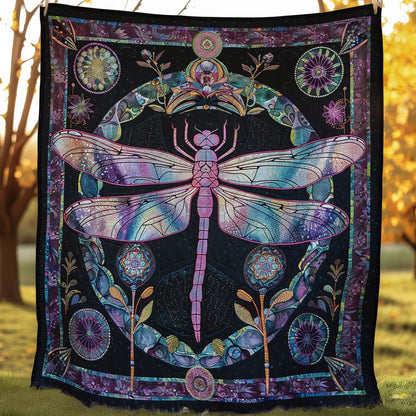 Dragonfly WJ2406008CL Quilt Blanket