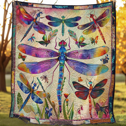 Dragonfly WJ2506010CL Quilt Blanket