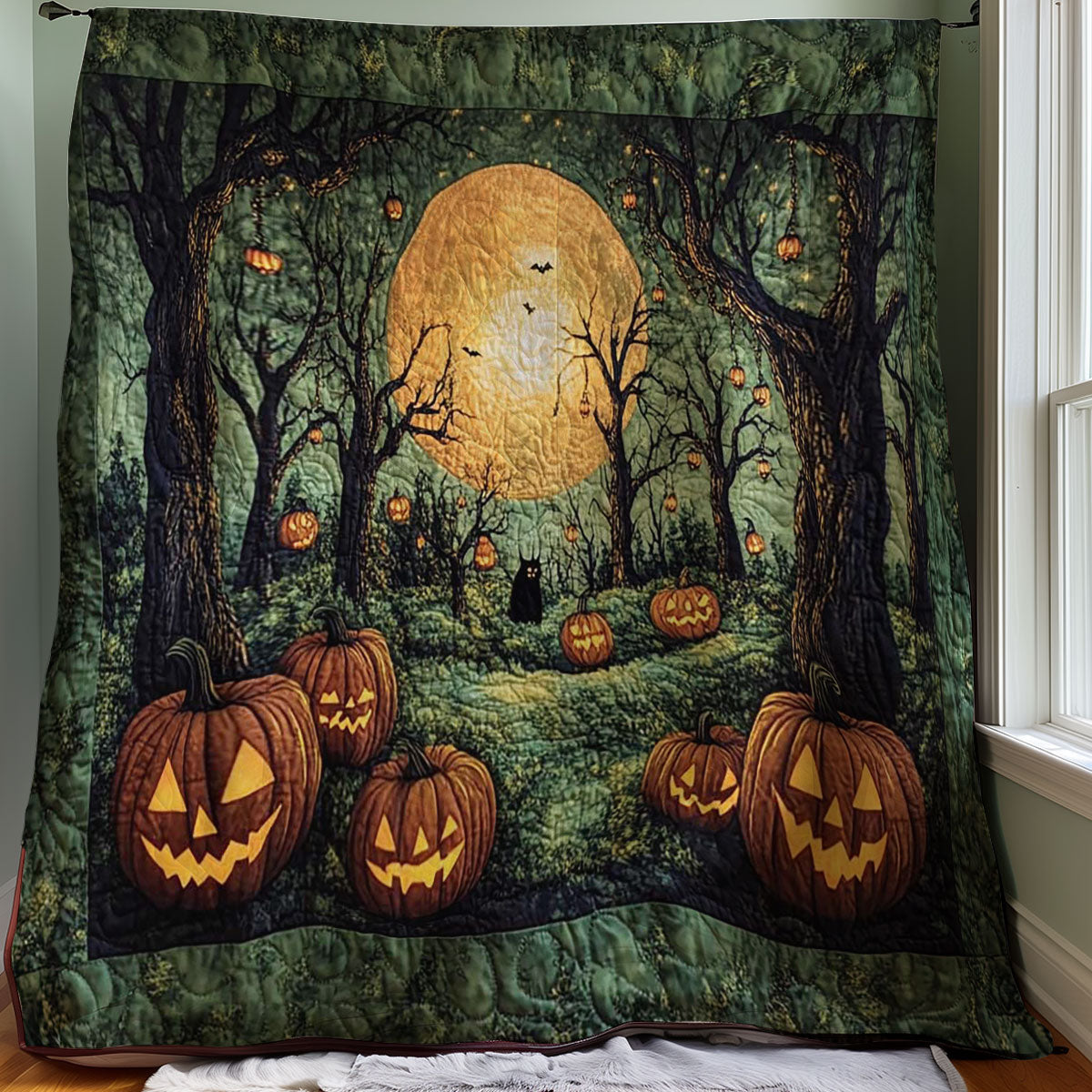 Halloween WJ0608019CL Quilt Blanket