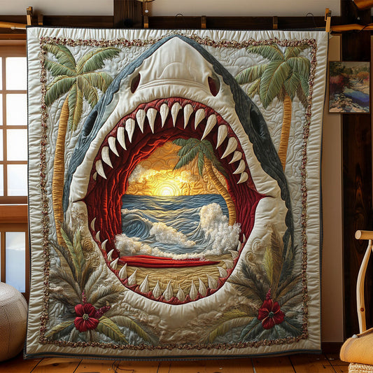Jaw Of Sea WJ2702006CL Quilt Blanket