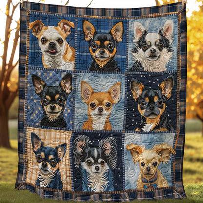 Little Chihuahua WJ2207032CL Quilt Blanket