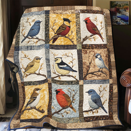 Birds WU2412010CL Quilt Blanket