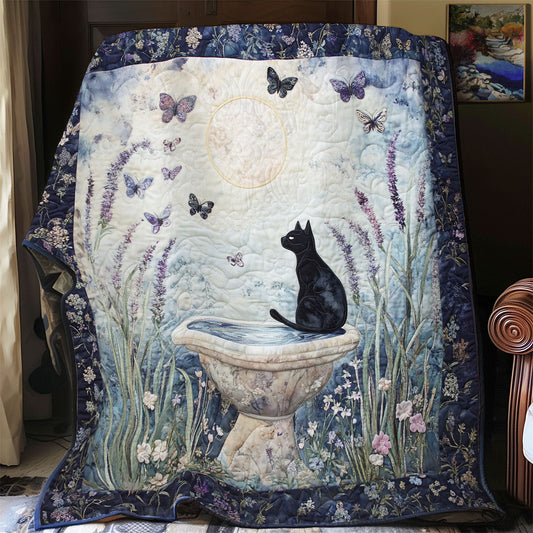 Black Cat WU1303152CL Quilt Blanket