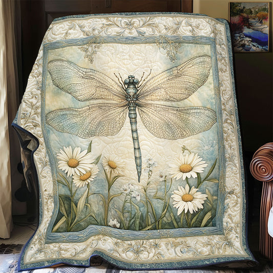 Dreamy Dragonfly WU2502013CL Quilt Blanket