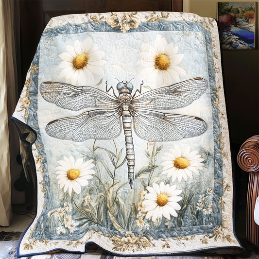 Dreamy Dragonfly WU2502023CL Quilt Blanket