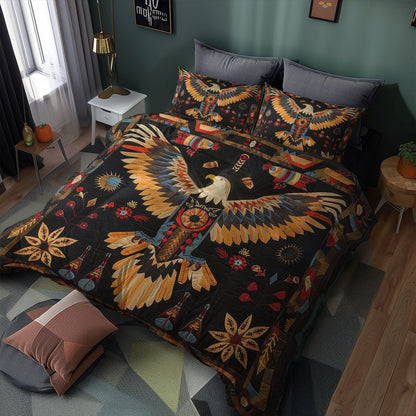 Eagle Native American WJ1306021CL Quilted Bedding Set