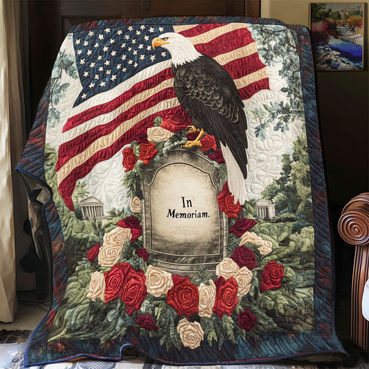 Memorial Day WU2512002CL Quilt Blanket