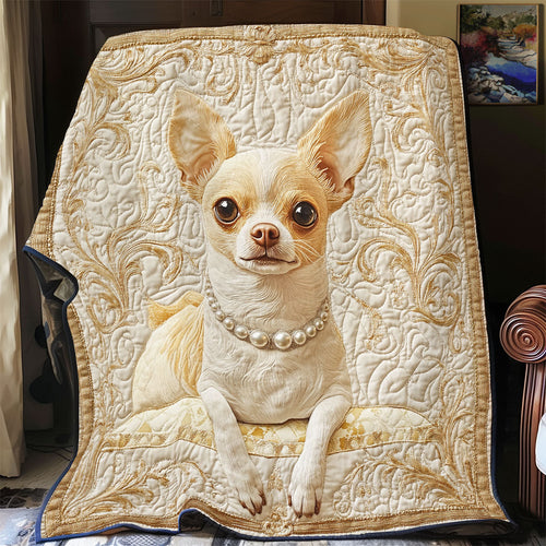 Royal Chihuahua WU0502042CL Quilt Blanket