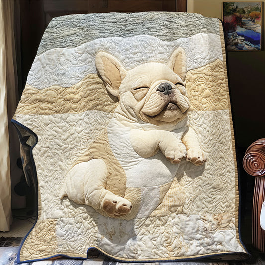 Sleeping Bulldog WU1601057CL Quilt Blanket