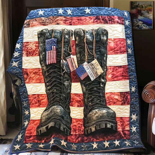 Veteran Life WU2301082CL Quilt Blanket