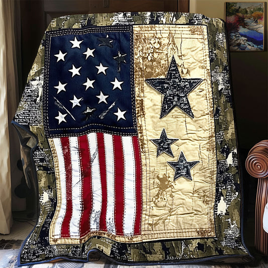 Veteran Life WU2512001CL Quilt Blanket
