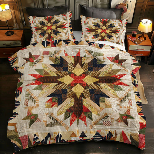 Native American XR1705002CL Quilted Bedding Set